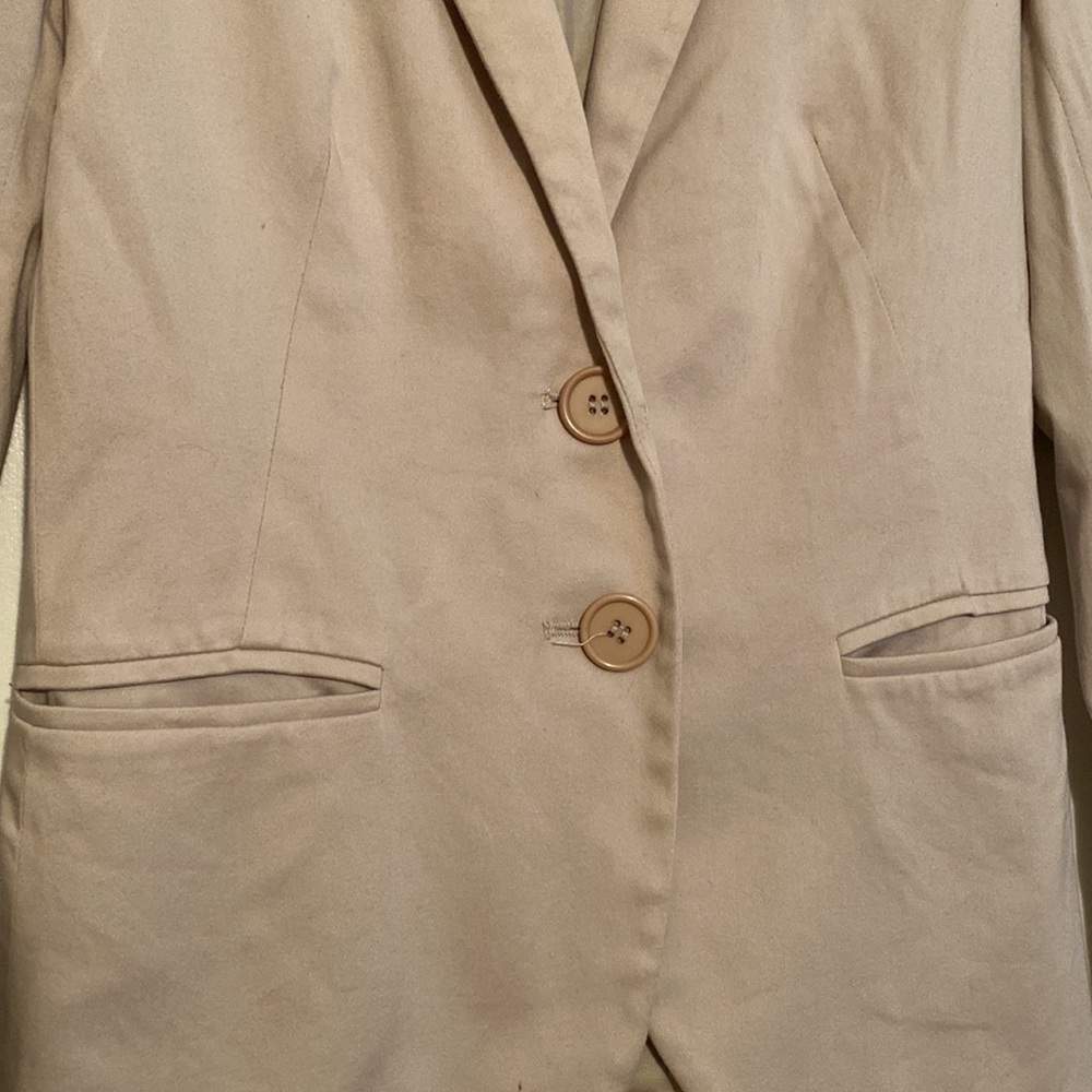 Women Stradivarius size S tan blazer - Picture 4 of 14